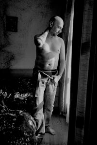 Saskatoon Dudeoir Photographer Roses & Scars Photography Webcam male boudoir