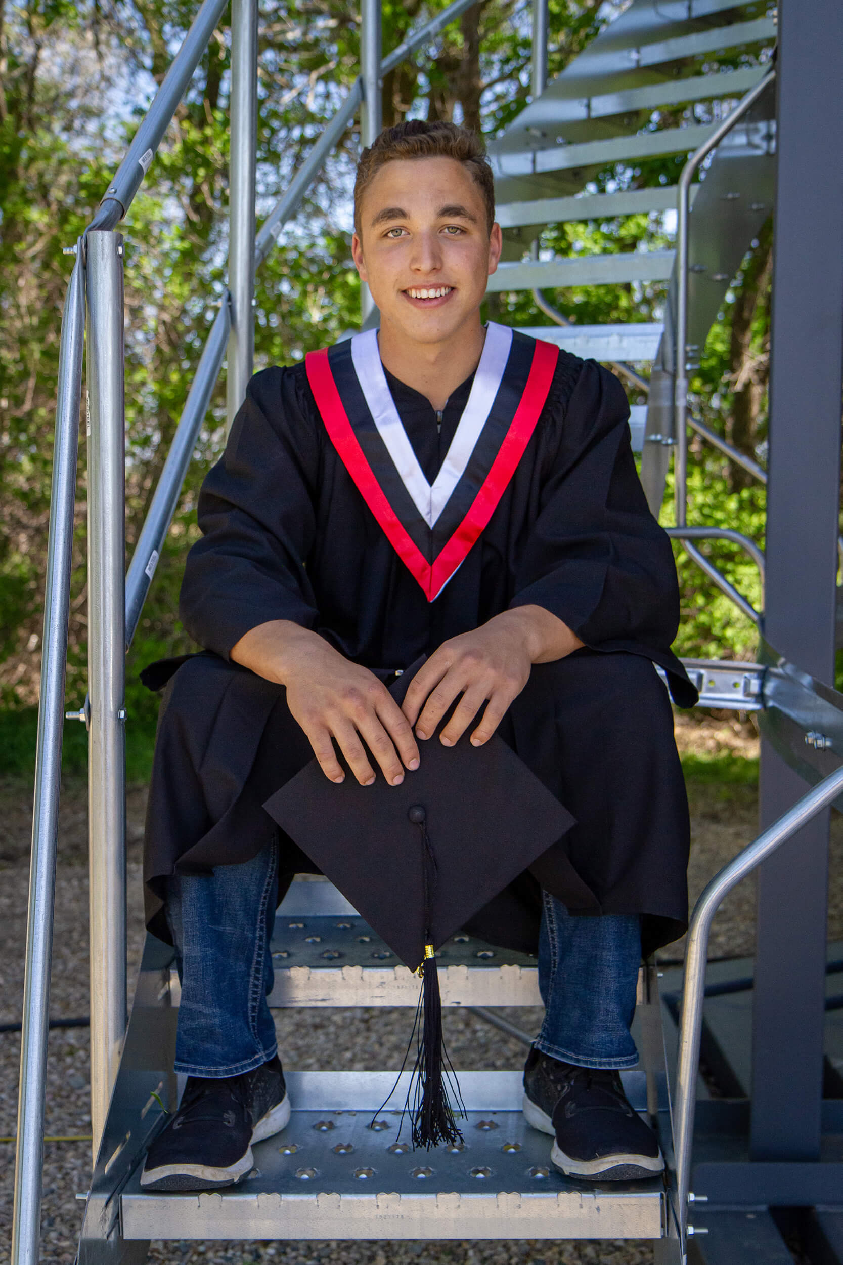 High School Cap And Gown Photos Saskatoon Photographer Roses and Scars Photography